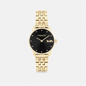 Women Coach Elliot 28 Mm Watches Gold | CA_CH37983