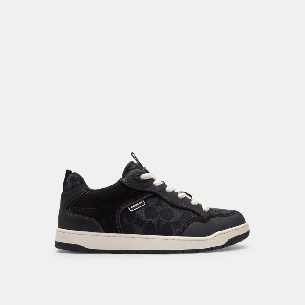 Men Coach C203 Sneakers Black | CA_CH49575