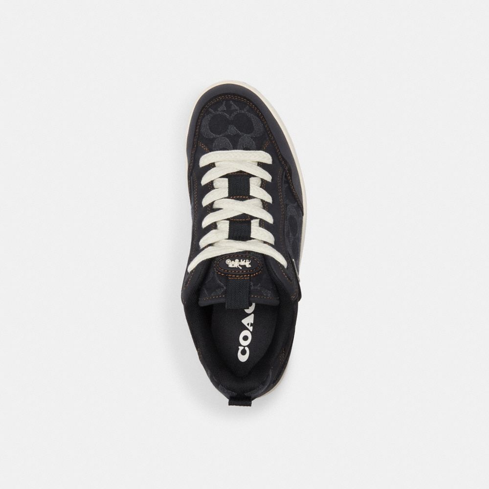 Men Coach C203 Sneakers Black | CA_CH49575