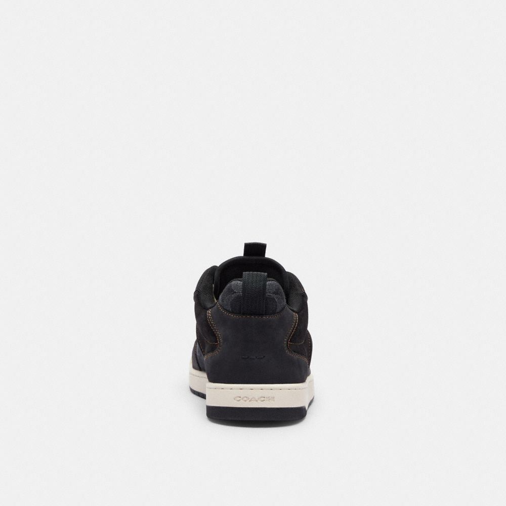 Men Coach C203 Sneakers Black | CA_CH49575