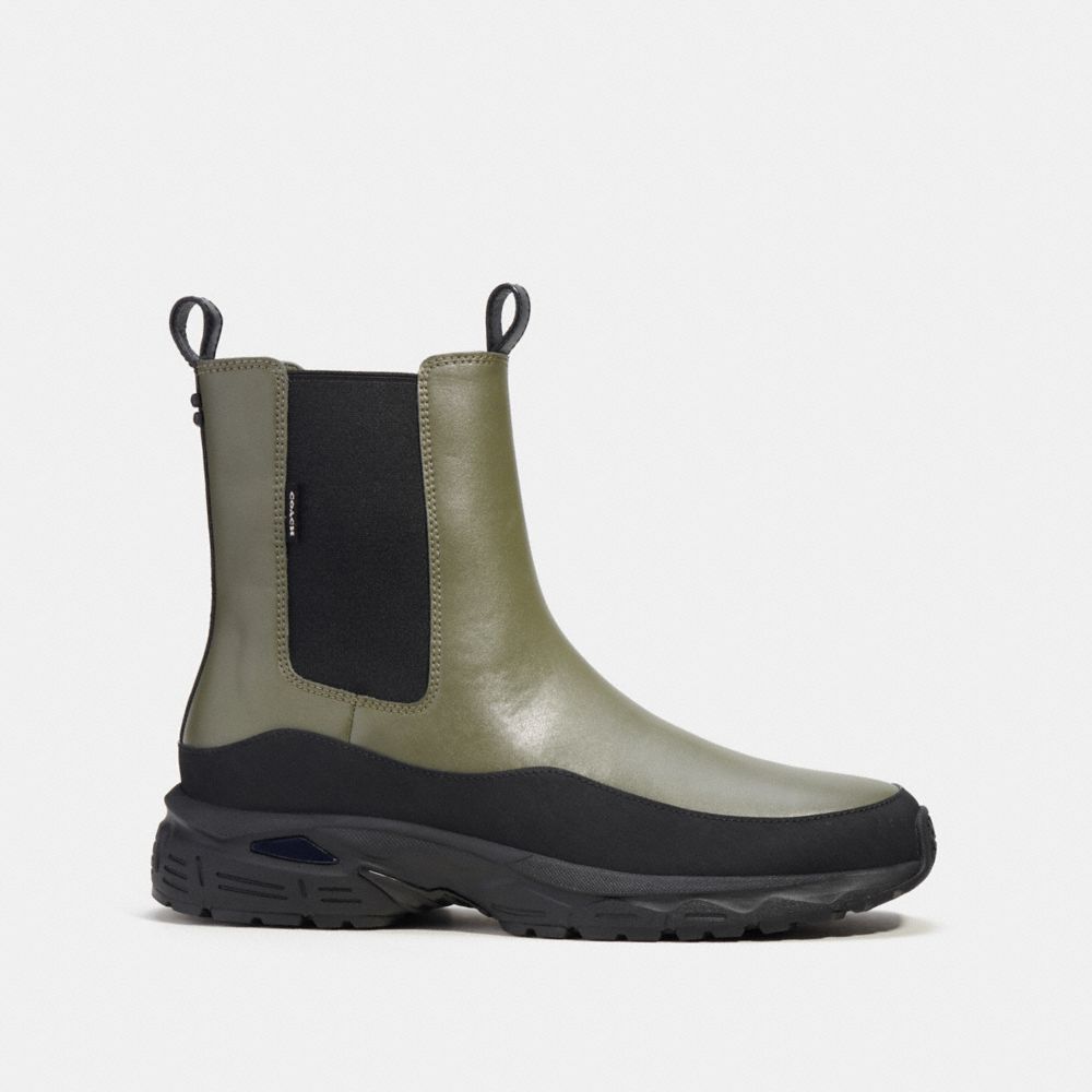 Men Coach C301 Hybrid Boots Green | CA_CH69652