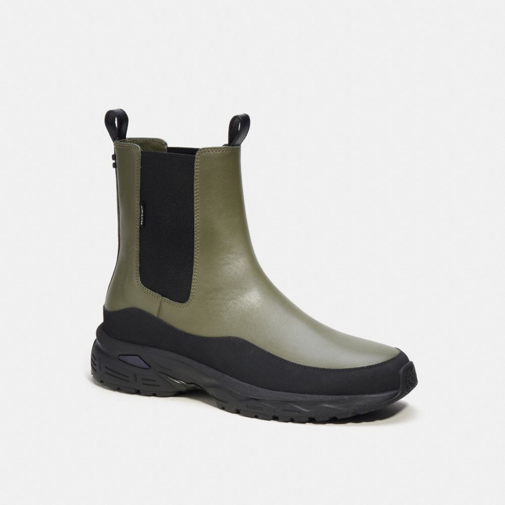 Men Coach C301 Hybrid Boots Green | CA_CH69652