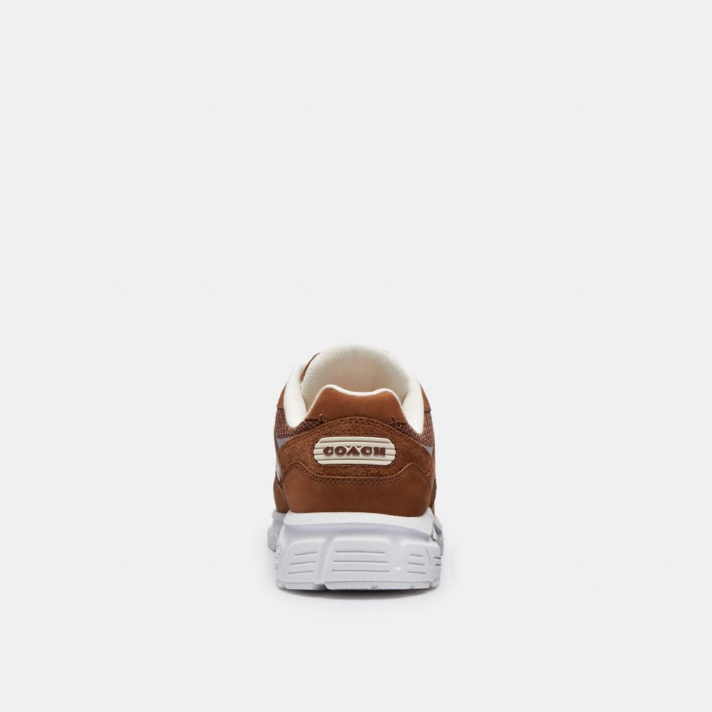 Men Coach C301 Sneakers Brown | CA_CH74819