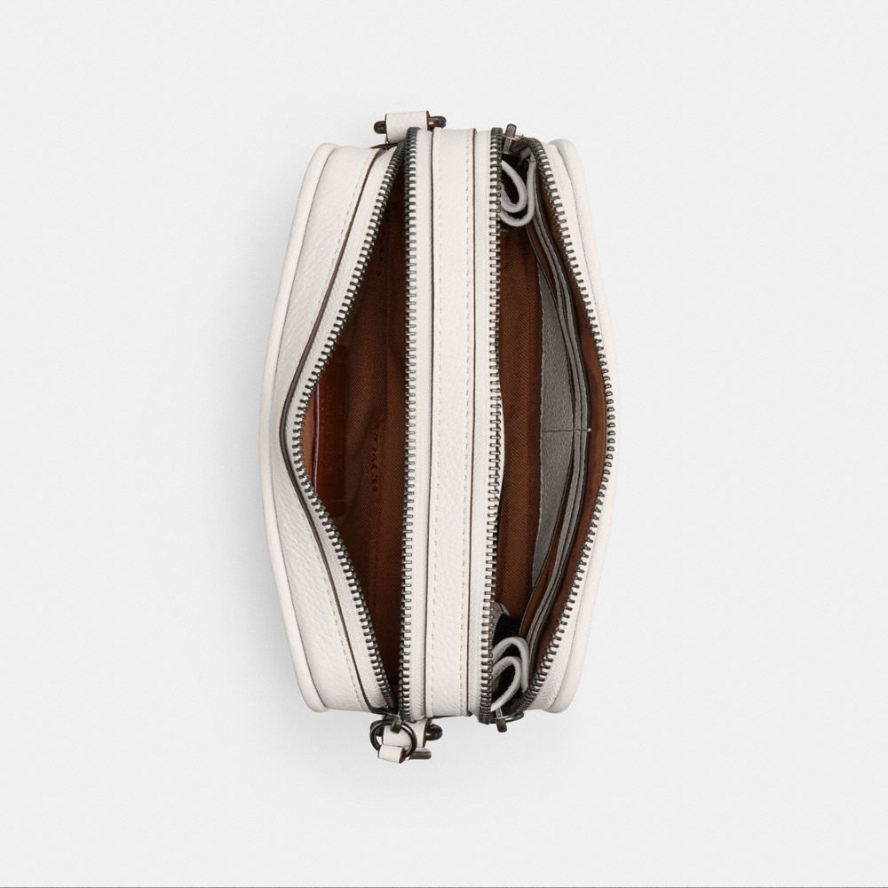 Men Coach Charter With Graphic Polished Pebble Leather Crossbody Bags Multicolor | CA_CH74026