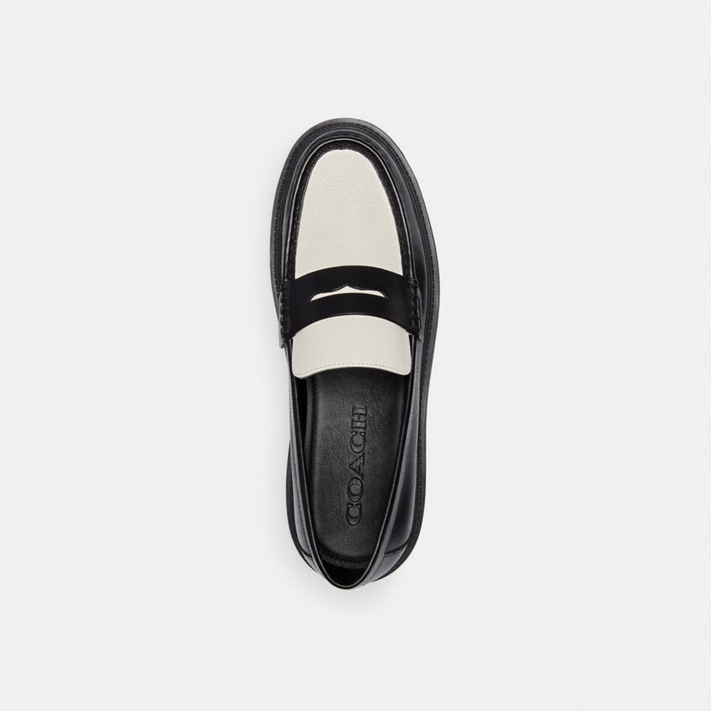 Men Coach Cooper Loafers Black | CA_CH22177