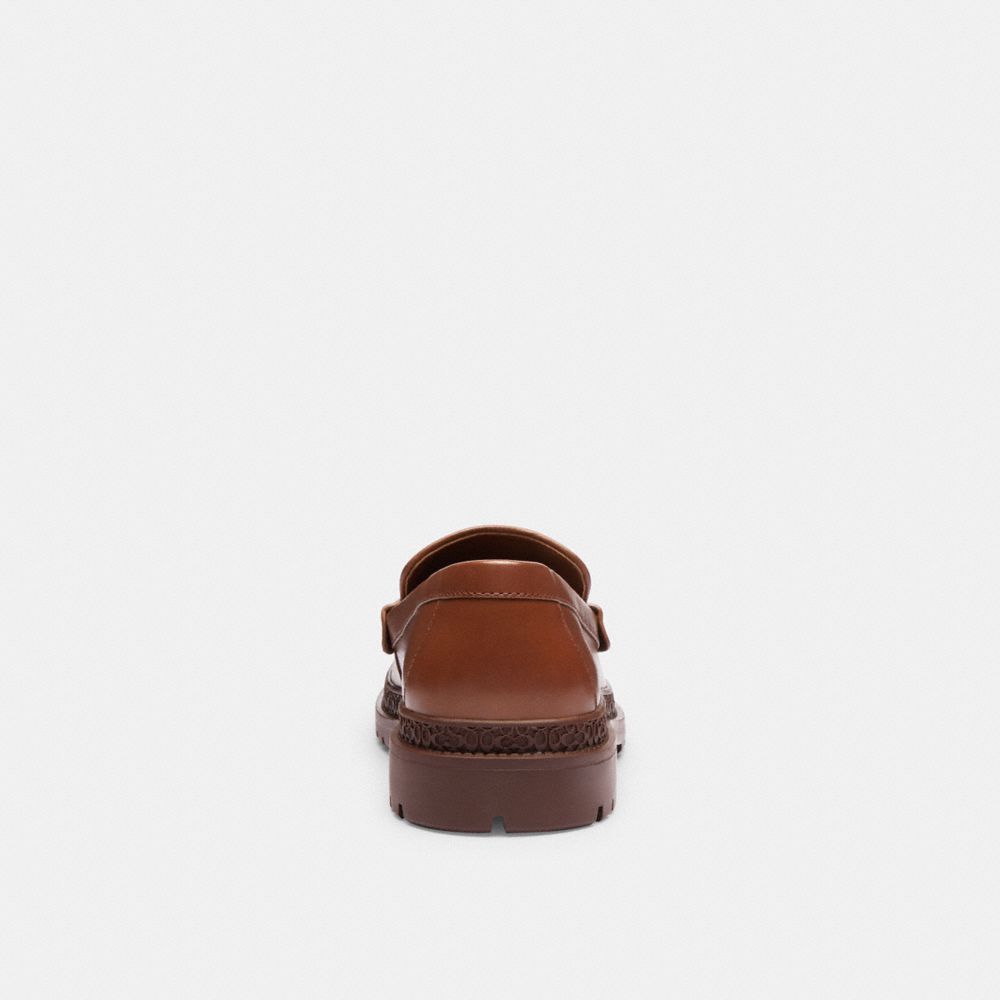 Men Coach Cooper Loafers Brown | CA_CH99840