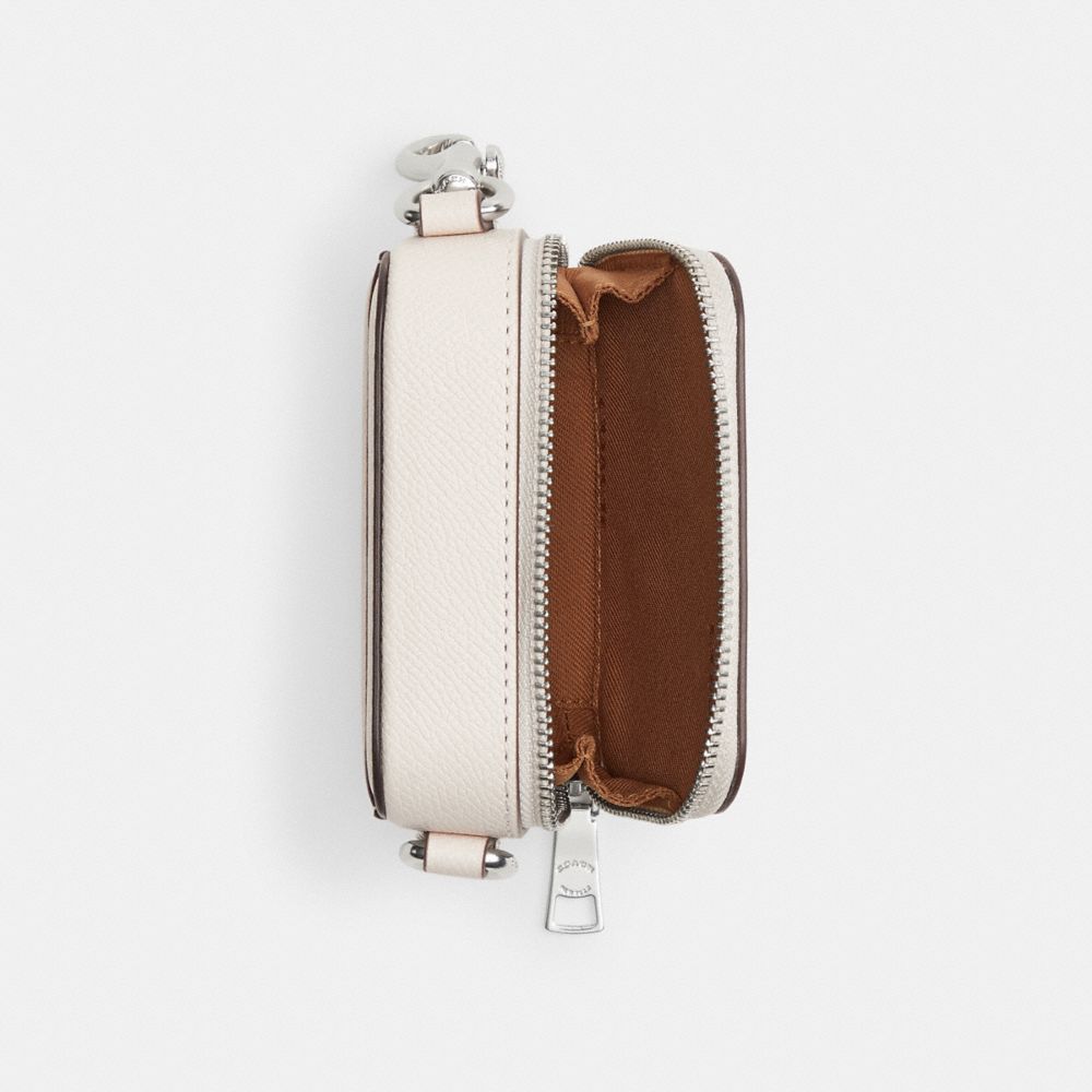 Men Coach Crossbody Pouch Chalk Crossbody Bags White | CA_CH83926