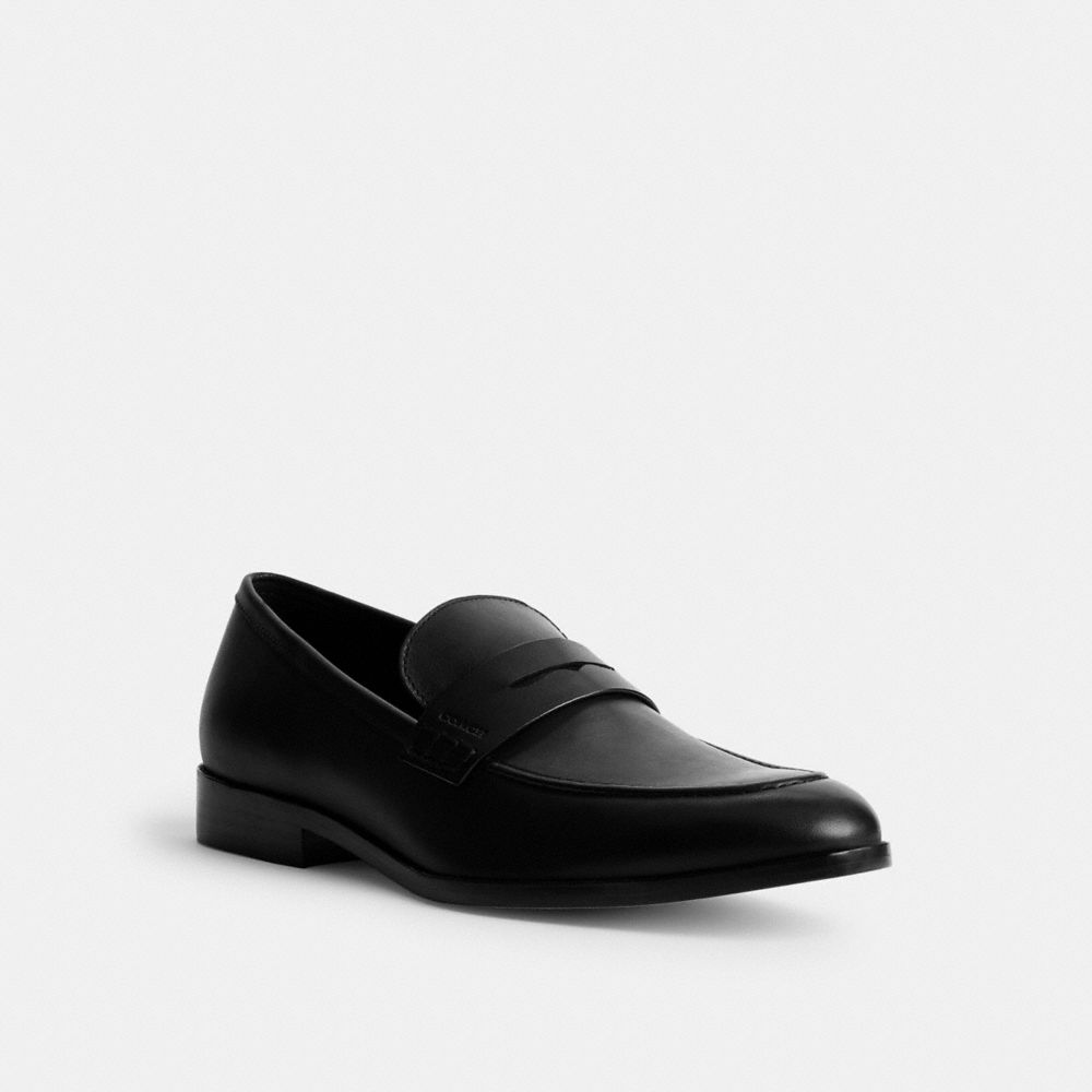 Men Coach Declan Loafers Black | CA_CH37576