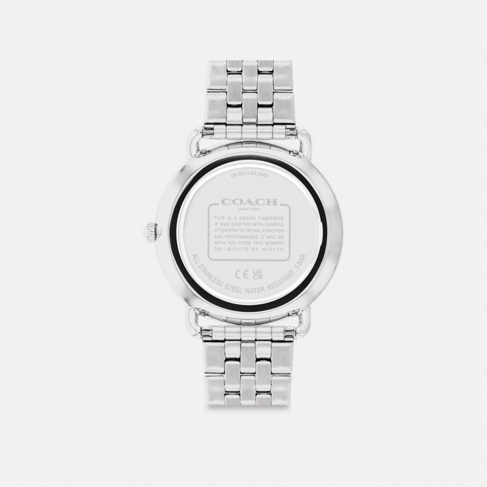 Men Coach Elliot 41 Mm Stainless Steel Watches Grey | CA_CH27244