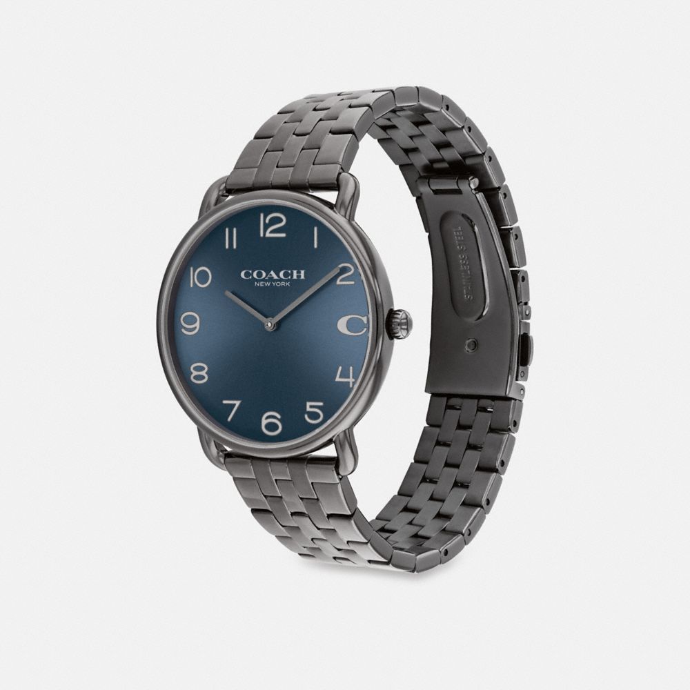 Men Coach Elliot 41 Mm Watches Grey | CA_CH15567