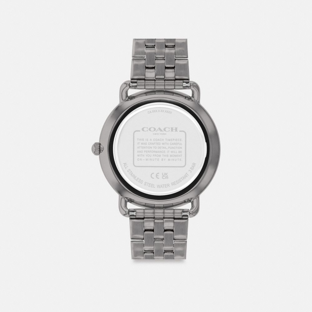 Men Coach Elliot 41 Mm Watches Grey | CA_CH15567