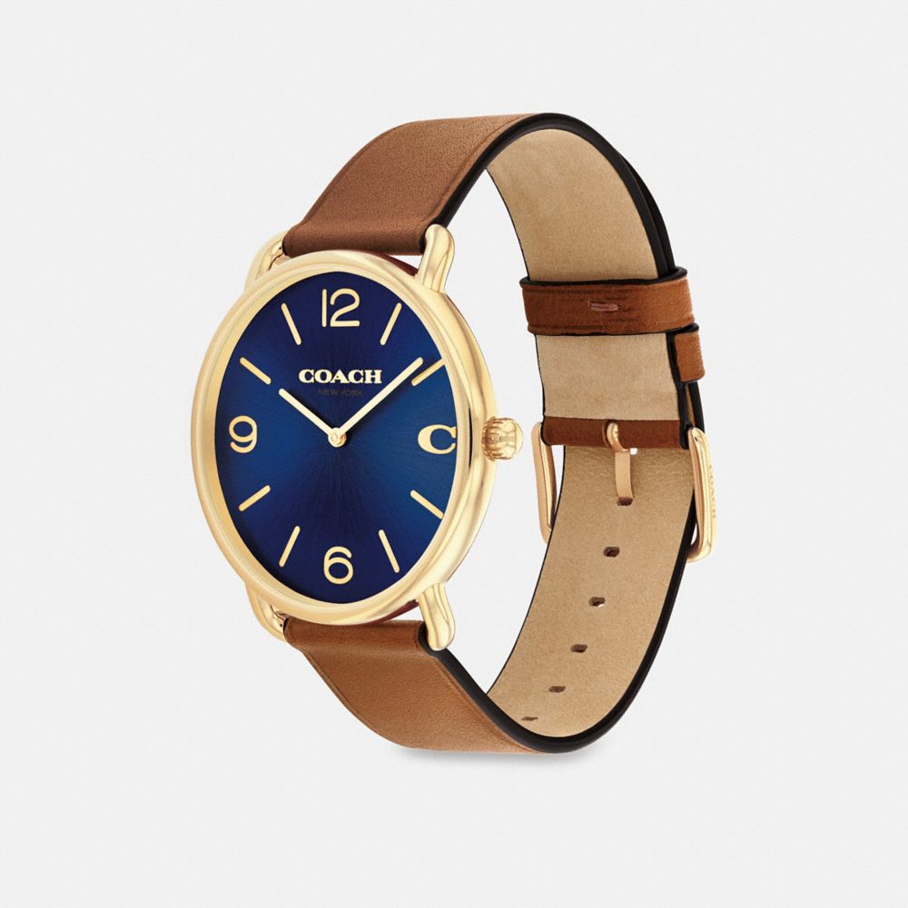 Men Coach Elliot 41 Mm Watches Navy | CA_CH89110