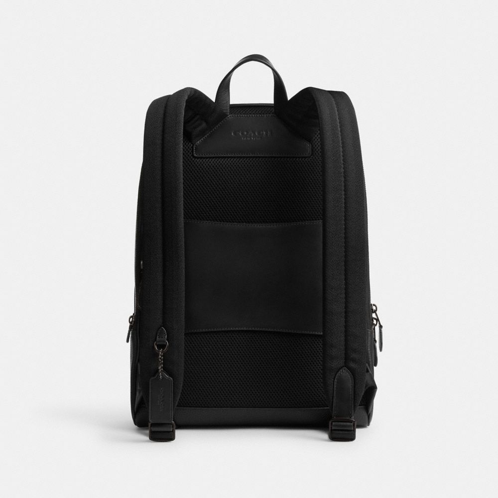 Men Coach Gotham Backpacks Black | CA_CH62749