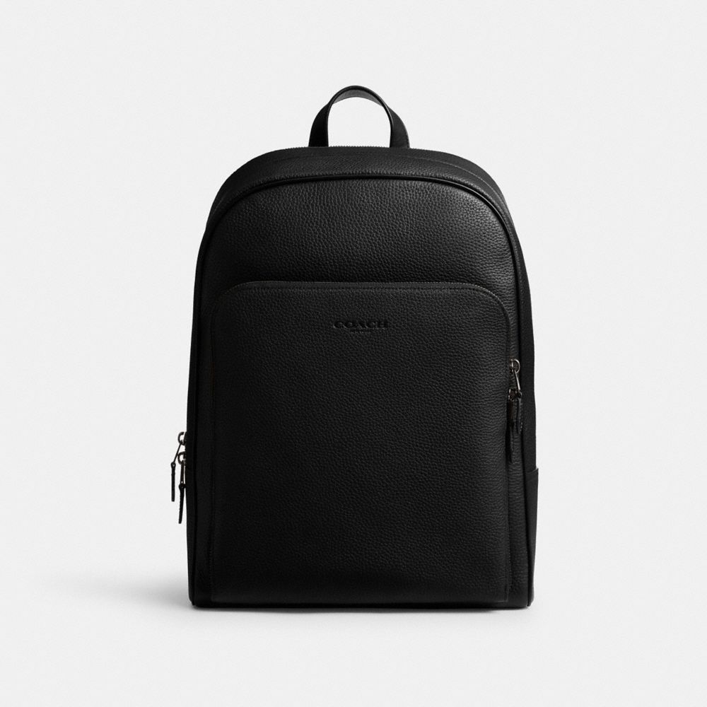 Men Coach Gotham Backpacks Black | CA_CH62749