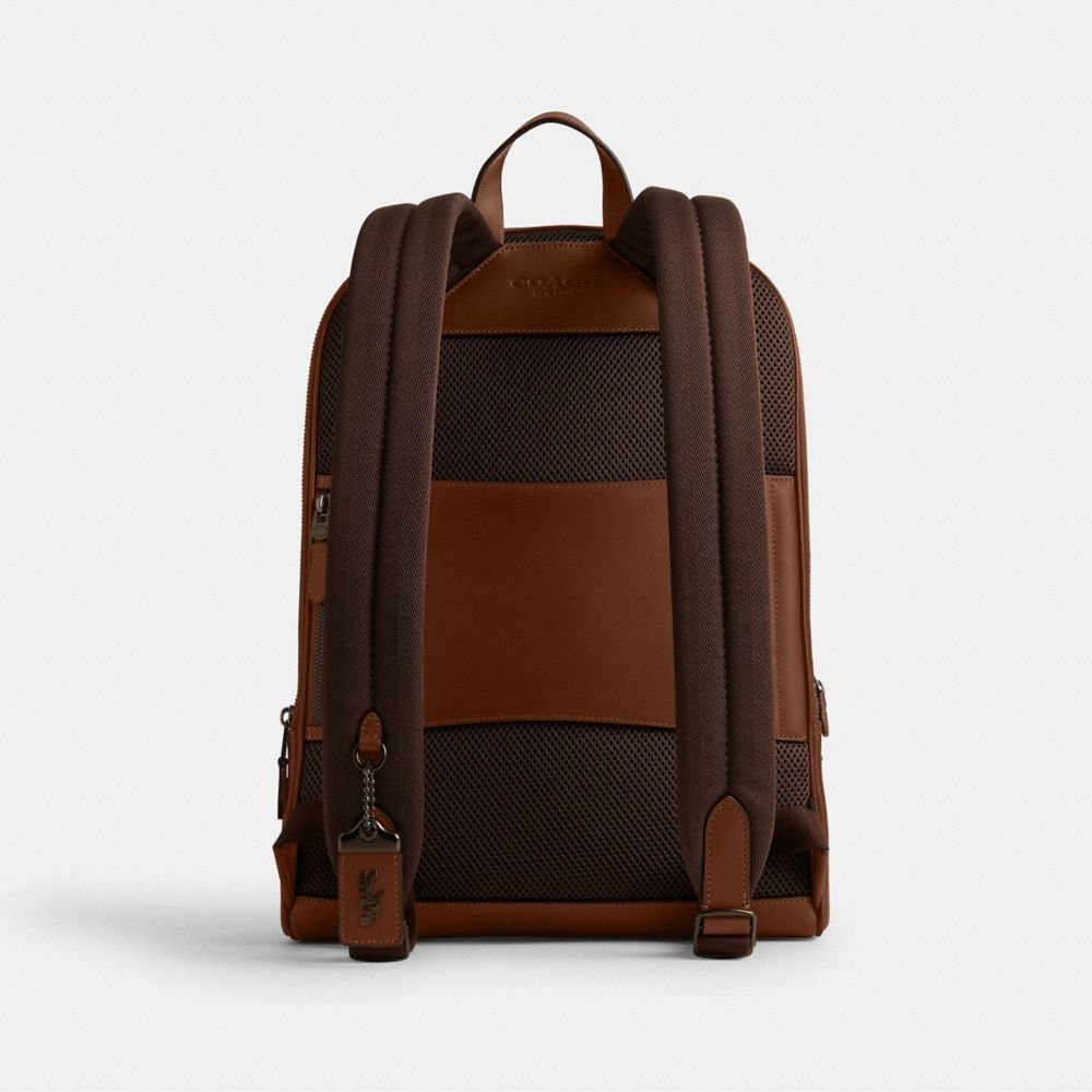 Men Coach Gotham Backpacks Brown | CA_CH40014