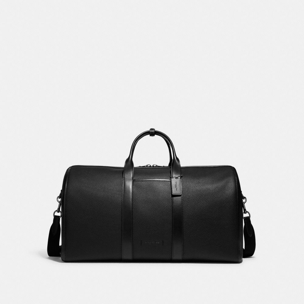 Men Coach Gotham Copper Duffle Bags Black | CA_CH74975