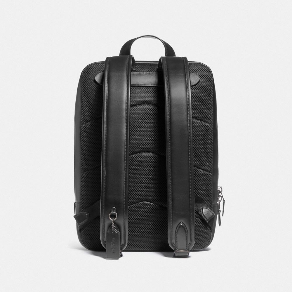 Men Coach Gotham In Signature Backpacks Black | CA_CH22291