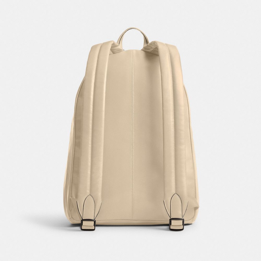 Men Coach Hall Backpacks White | CA_CH76446