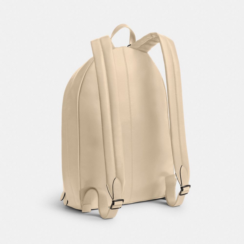 Men Coach Hall Backpacks White | CA_CH76446