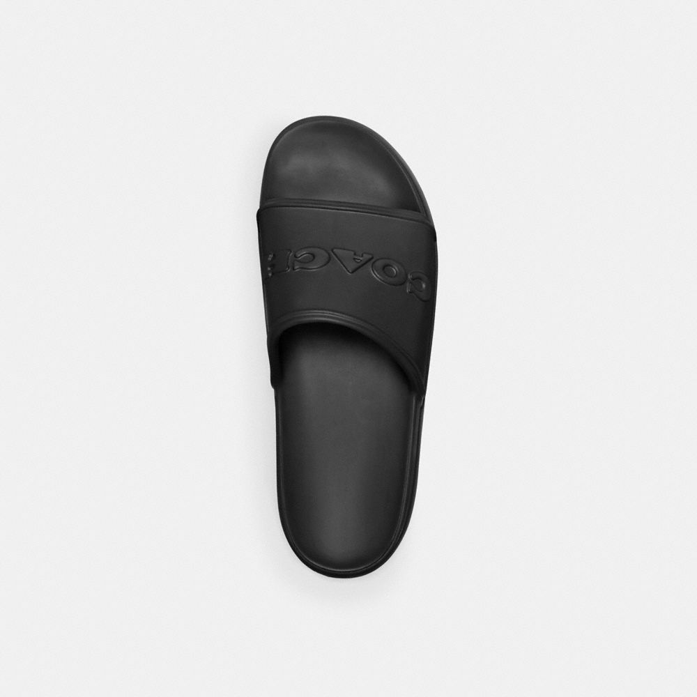 Men Coach Jesse Sandals Black | CA_CH30335