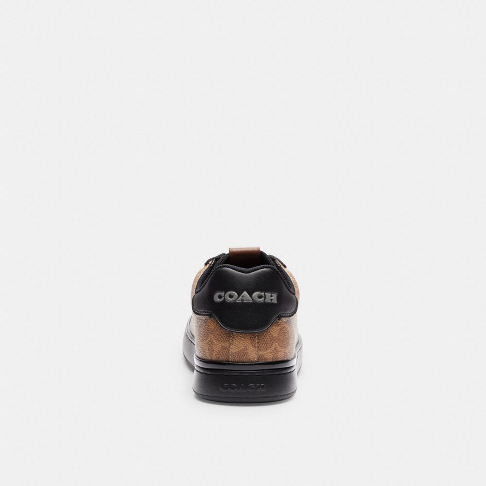 Men Coach Lowline Low Top In Signature Sneakers Brown / Black | CA_CH20445