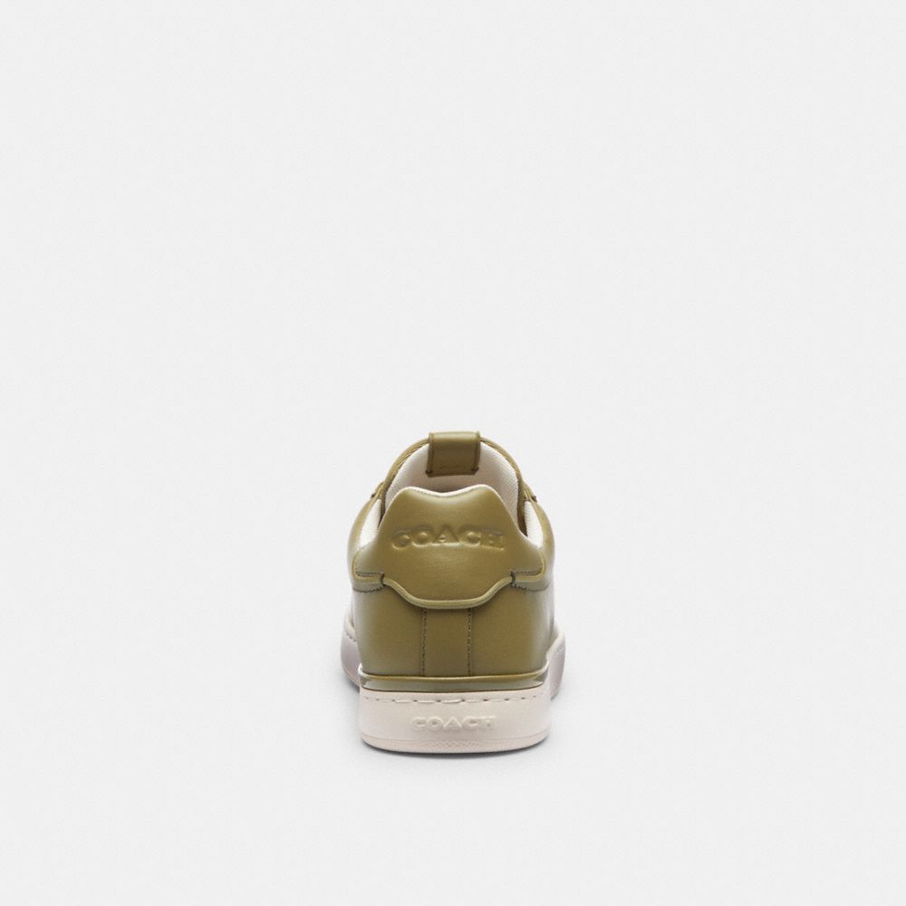 Men Coach Lowline Low Top Moss Sneakers Olive | CA_CH79909