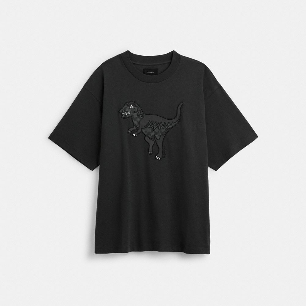 Men Coach Rexy T Shirts Black | CA_CH79877