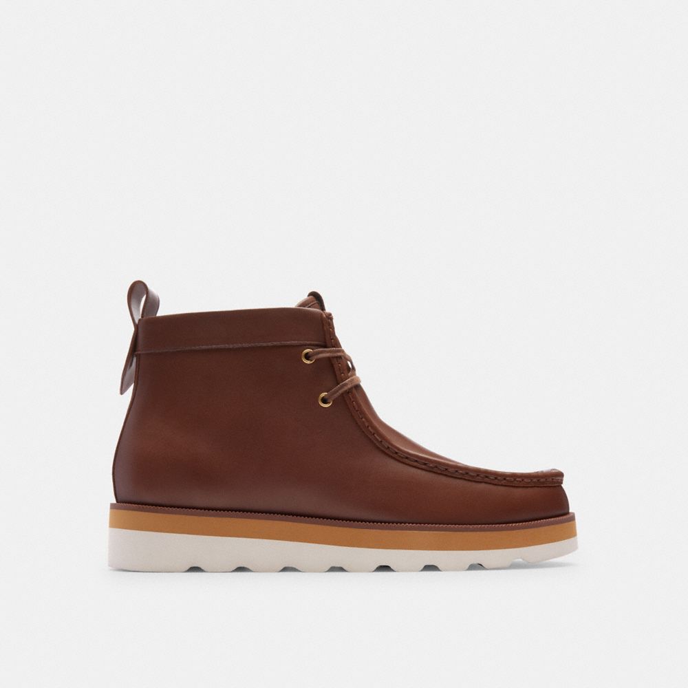 Men Coach Spencer Boots Brown | CA_CH76056