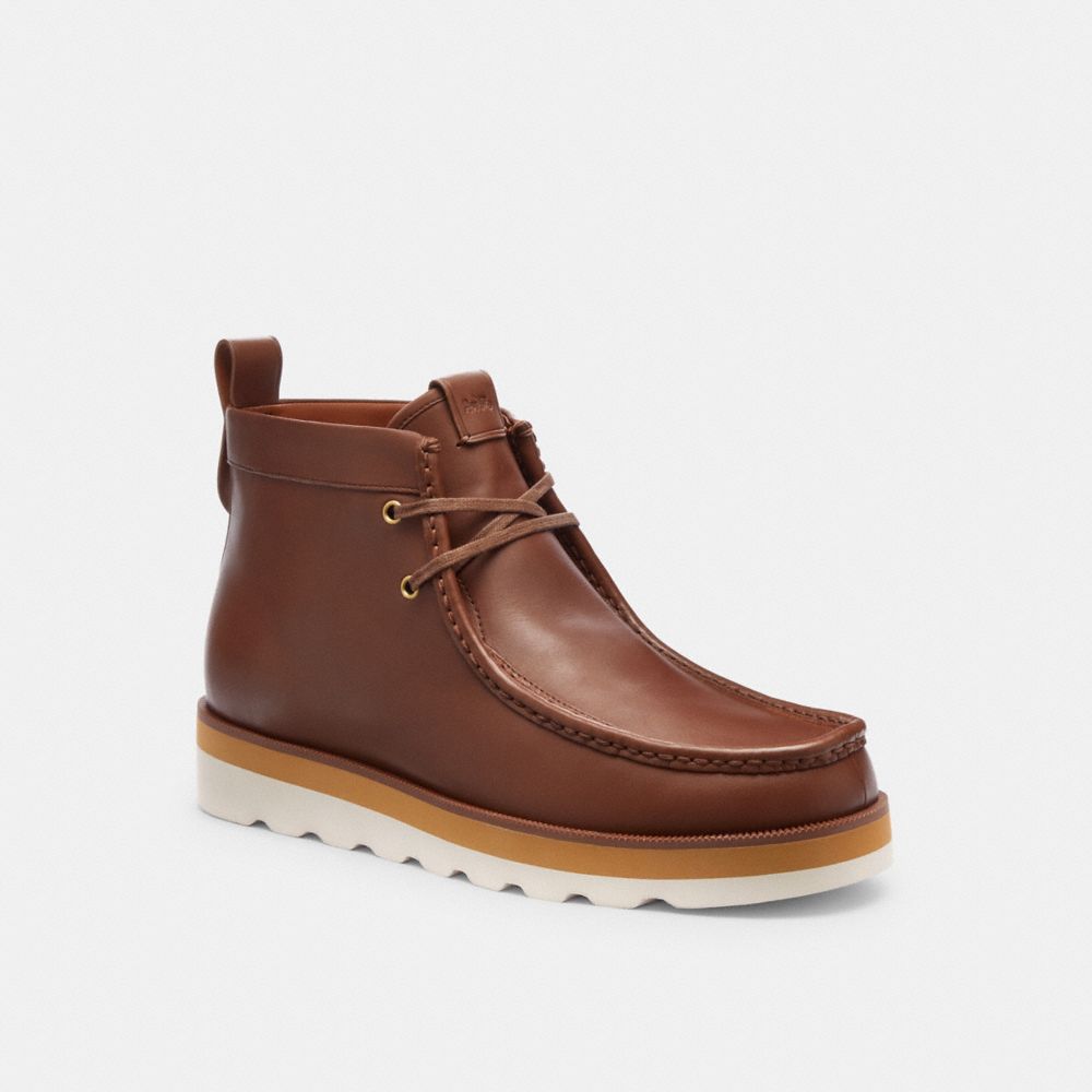 Men Coach Spencer Boots Brown | CA_CH76056