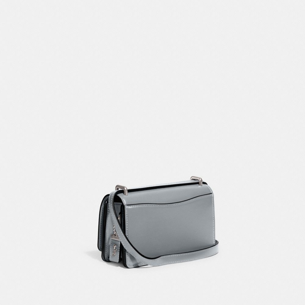 Women Coach Bandit Leather Crossbody Bags Grey Blue | CA_CH68144