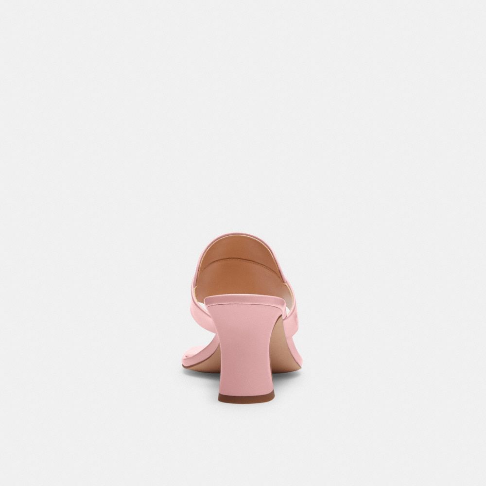 Women Coach Bree Soft Sandals Pink | CA_CH22772