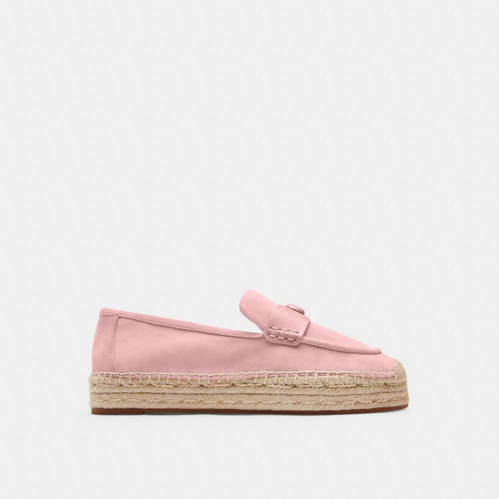 Women Coach Camilla Soft Espadrille Pink | CA_CH89934