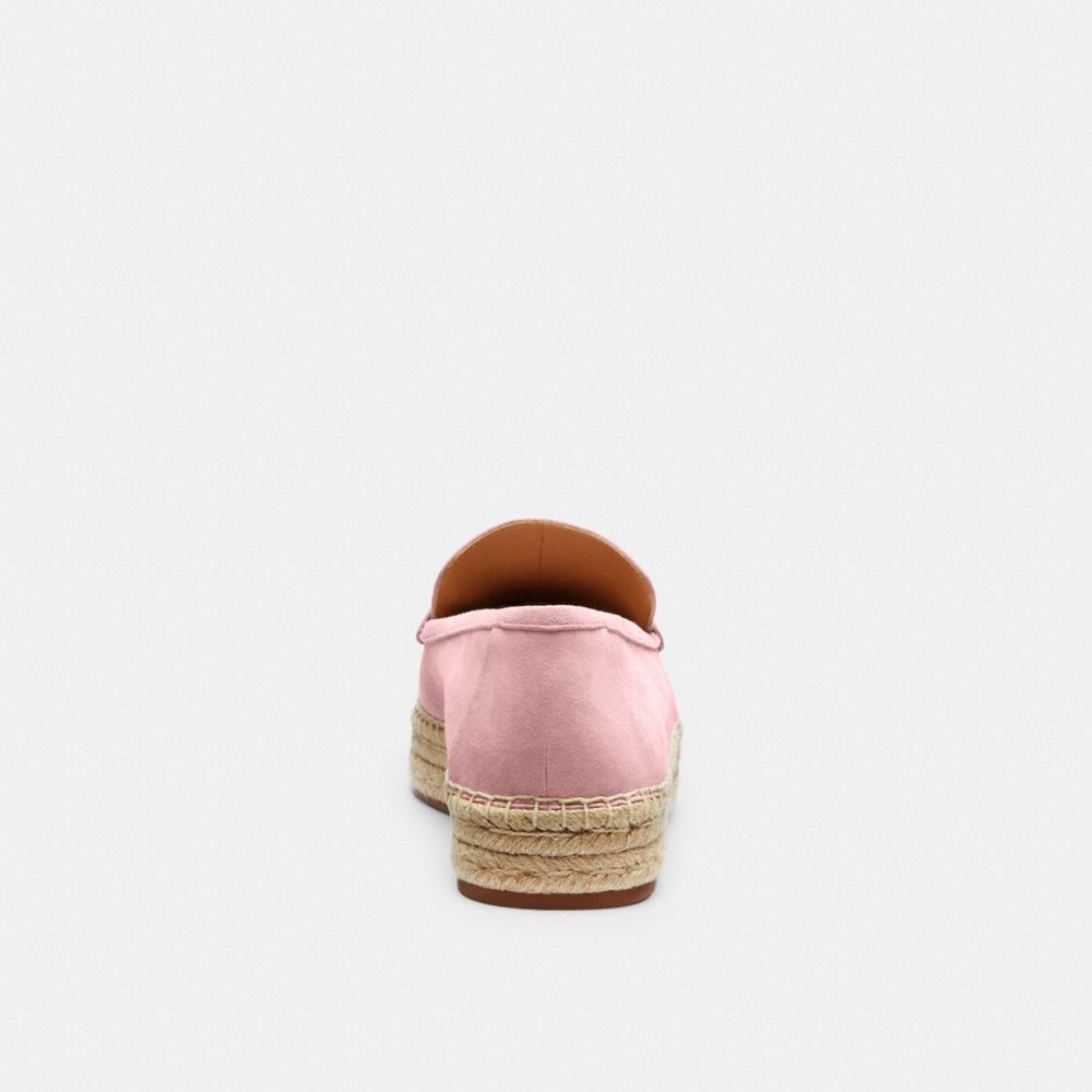 Women Coach Camilla Soft Espadrille Pink | CA_CH89934