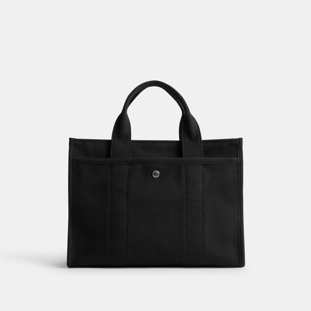 Women Coach Cargo Tote Bag Black | CA_CH61621