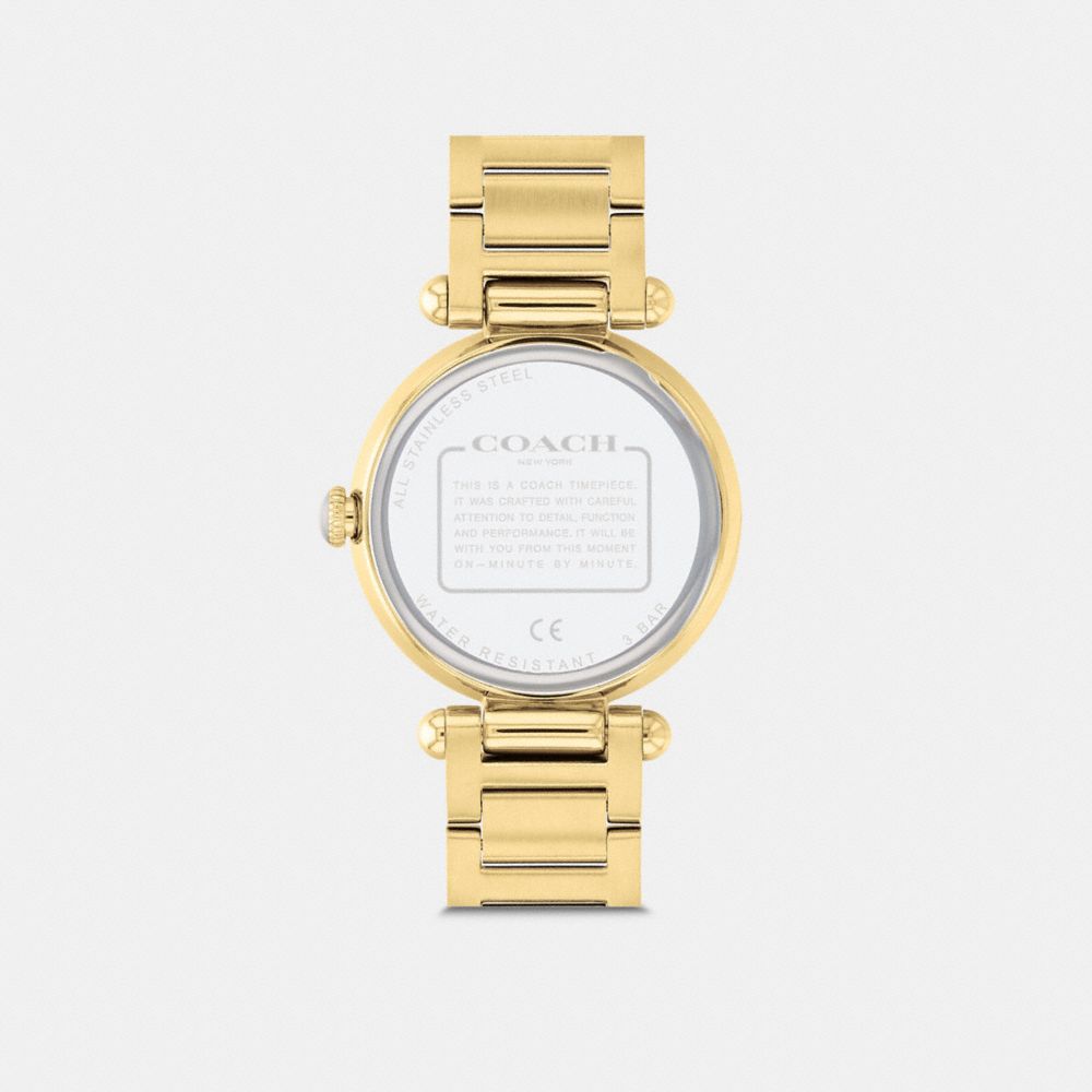 Women Coach Cary 34 Mm Watches Gold | CA_CH94726