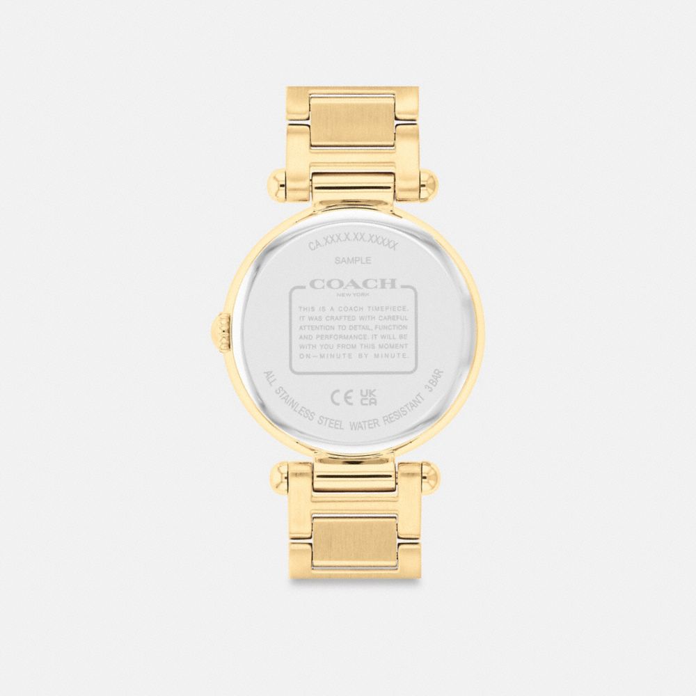 Women Coach Cary 34 Mm Watches Gold | CA_CH33388