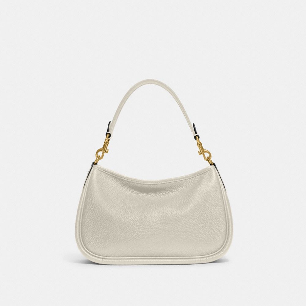 Women Coach Cary Pebble Leather Crossbody Bags White | CA_CH55606