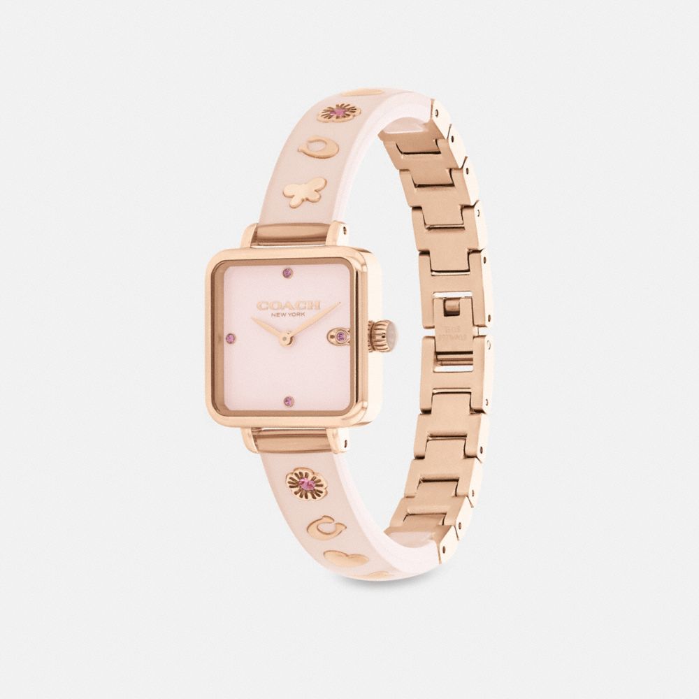 Women Coach Cass 22 Mm Blush Watches Pink | CA_CH24246