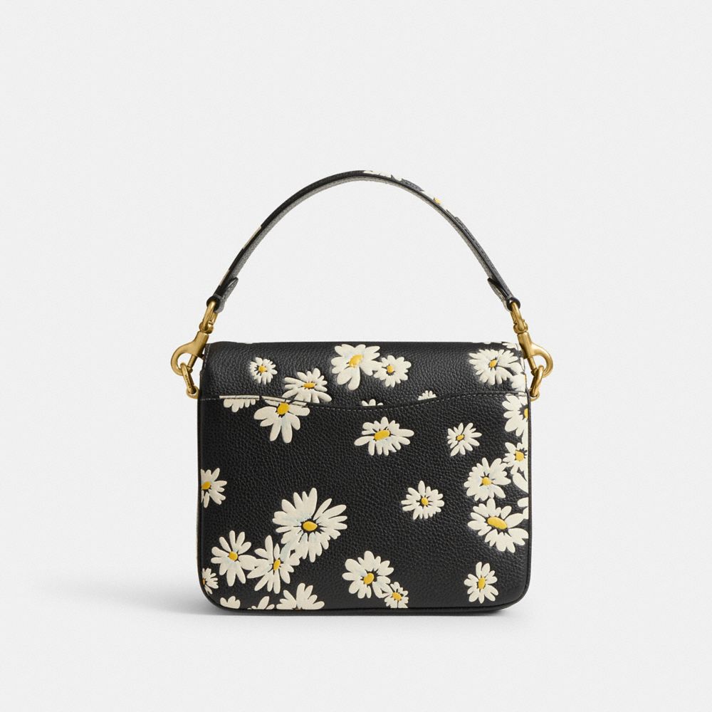 Women Coach Cassie 19 With Floral Print Brass Crossbody Bags Multicolor | CA_CH36900