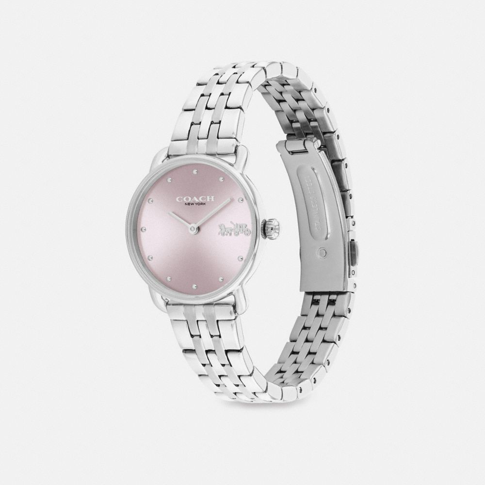 Women Coach Elliot 28 Mm Stainless Steel Watches Grey | CA_CH44451