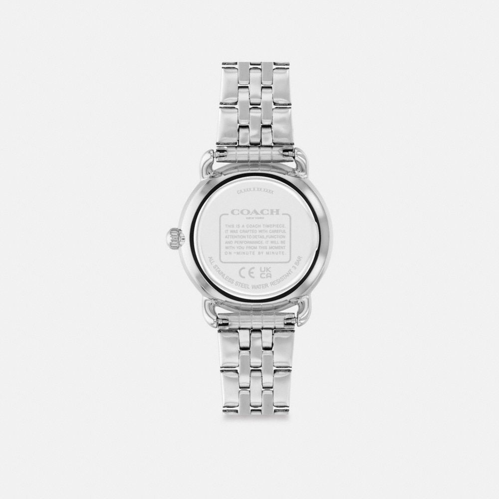 Women Coach Elliot 28 Mm Stainless Steel Watches Grey | CA_CH44451