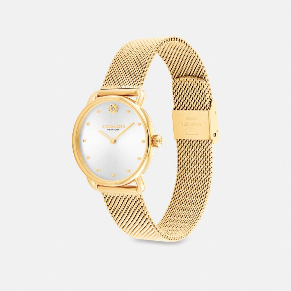 Women Coach Elliot 28 Mm Watches Gold | CA_CH94648