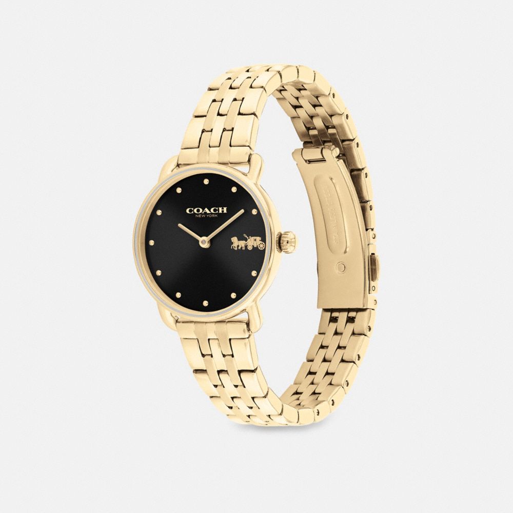 Women Coach Elliot 28 Mm Watches Gold | CA_CH37983