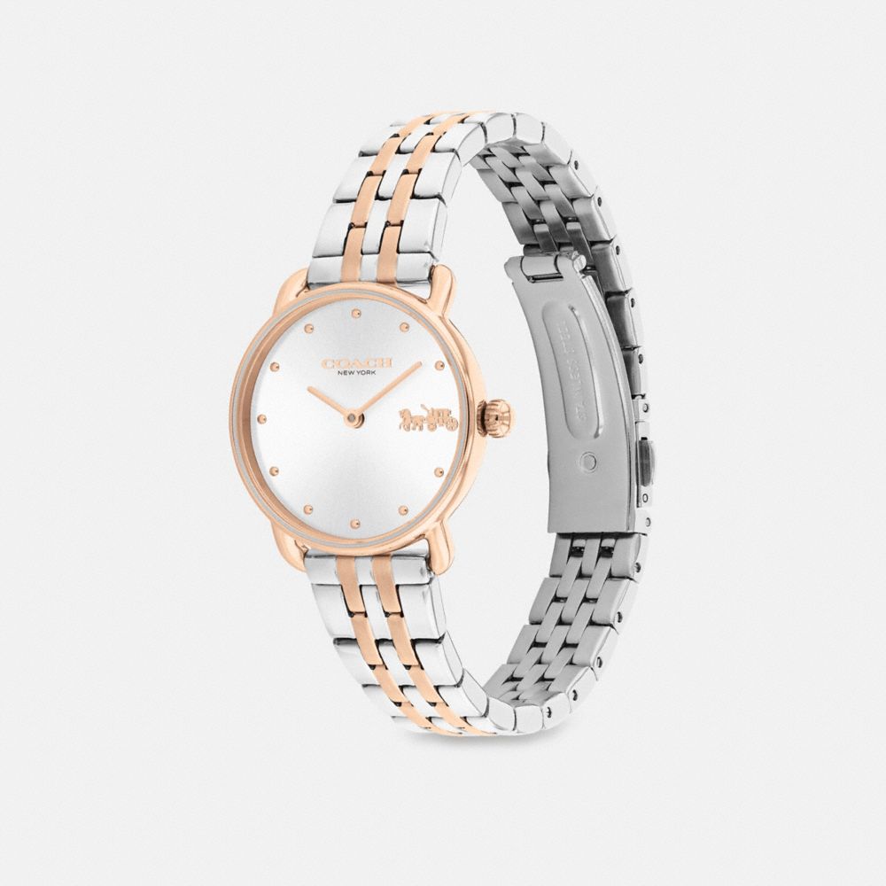 Women Coach Elliot 28 Mm Watches Silver | CA_CH46580