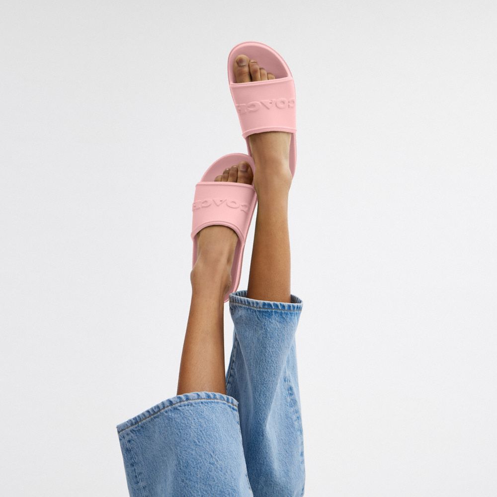 Women Coach Jesse Bubblegum Sandals Pink | CA_CH39575