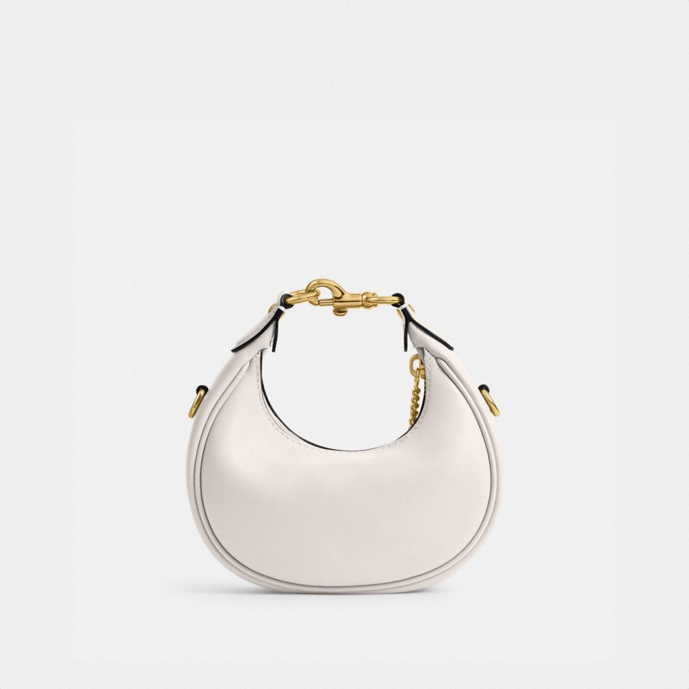 Women Coach Jonie Brass Crossbody Bags White | CA_CH39279