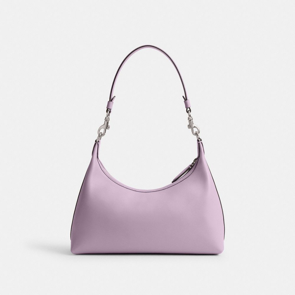 Women Coach Juliet Shoulder Bags Silver / Purple | CA_CH73249