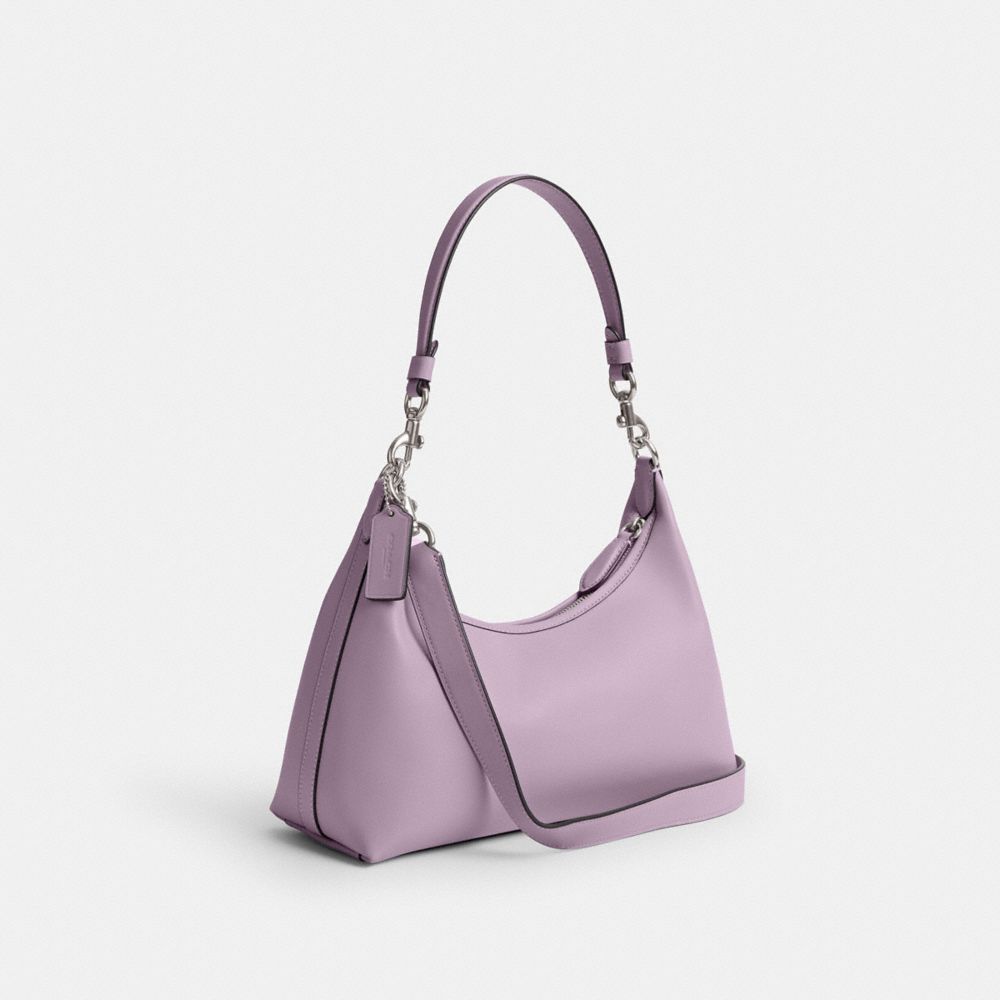 Women Coach Juliet Shoulder Bags Silver / Purple | CA_CH73249