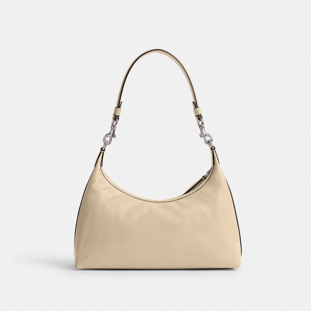 Women Coach Juliet Shoulder Bags Silver / White | CA_CH39942