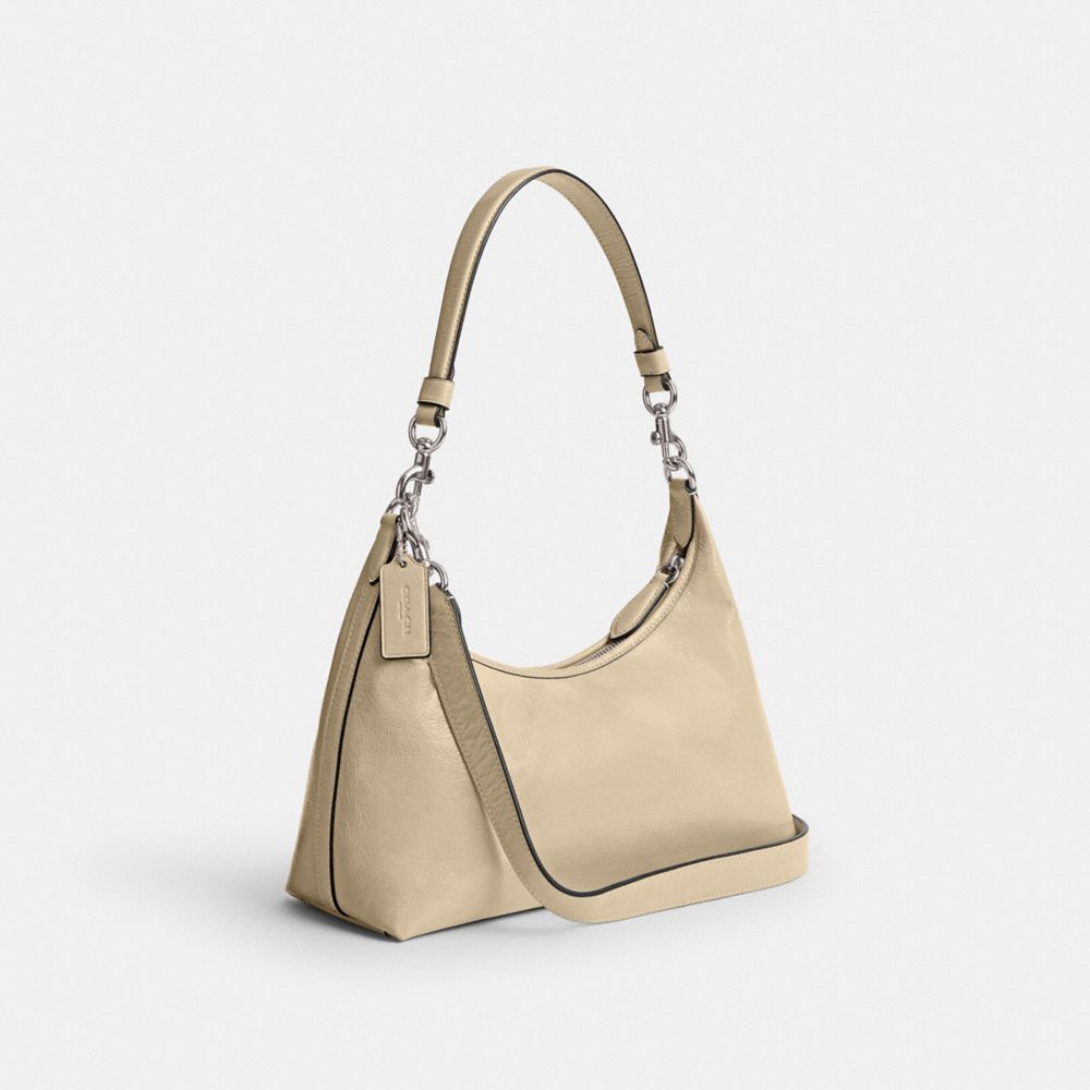 Women Coach Juliet Shoulder Bags Silver / White | CA_CH39942